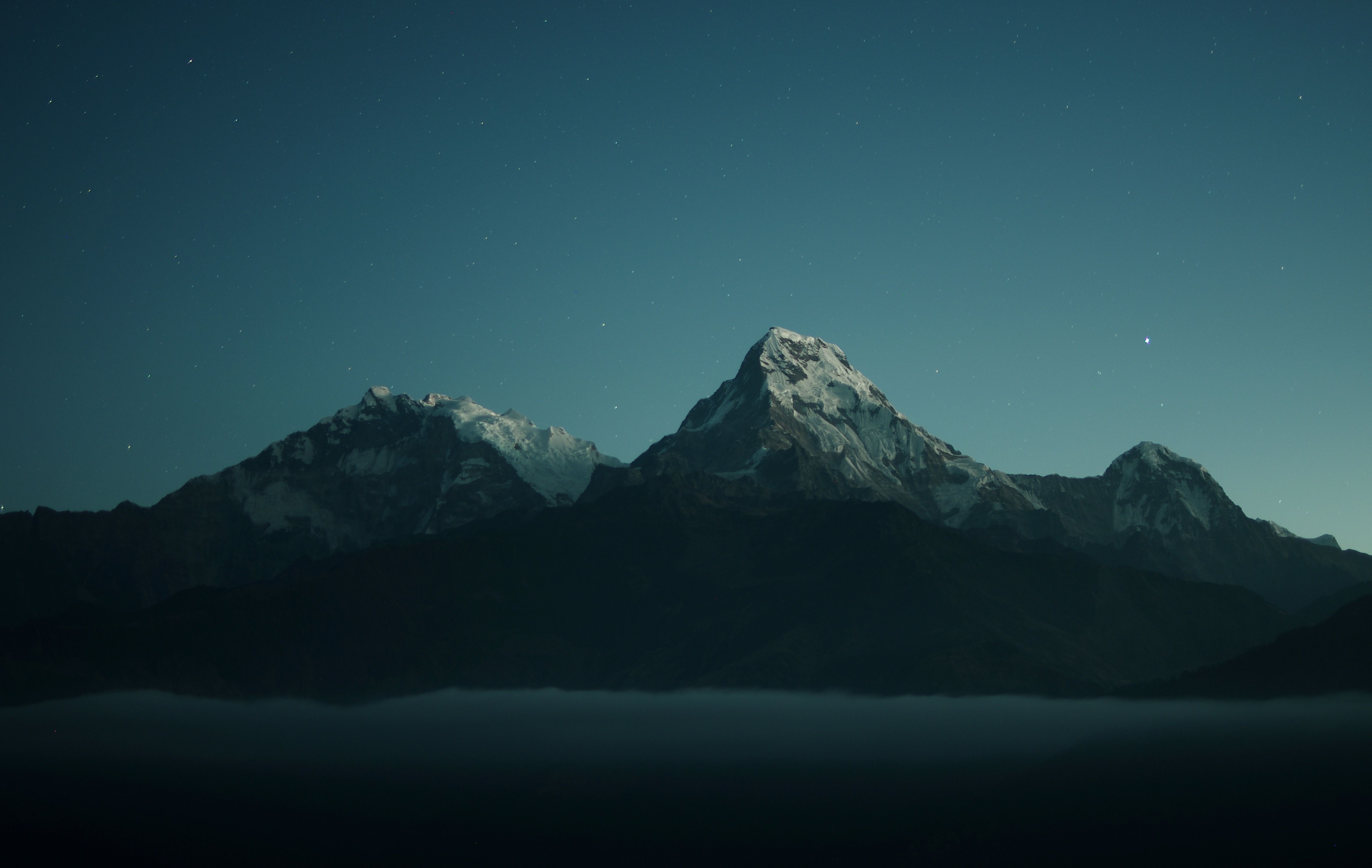 4717x2984 Wallpaper Poon Hill, Ghode Pani, Annapurna Iii, Annapurna Sanctuary, Mountain, Background Free Image