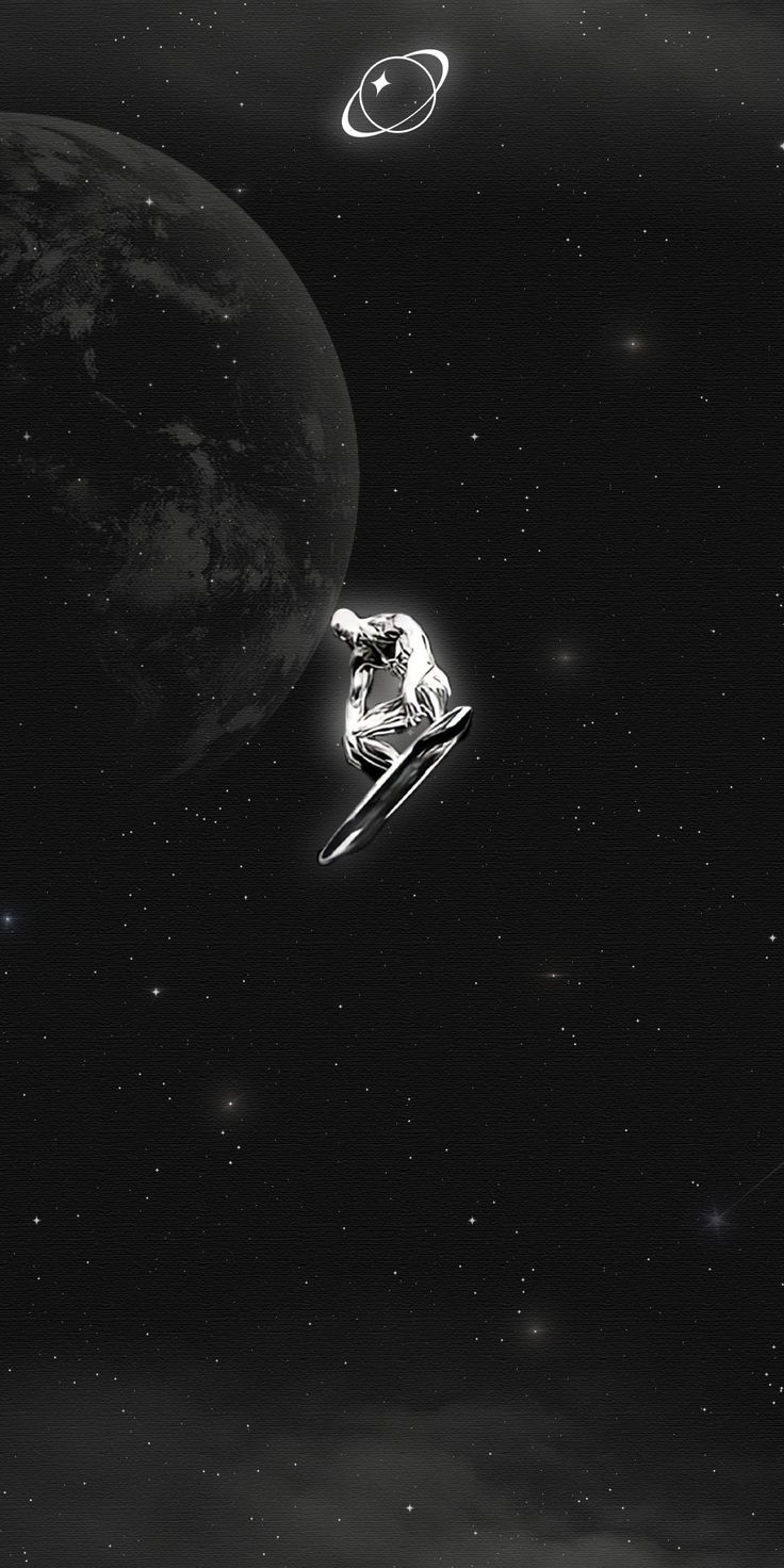 736x1472 silver surfer wallpaper for phone 2000x1000