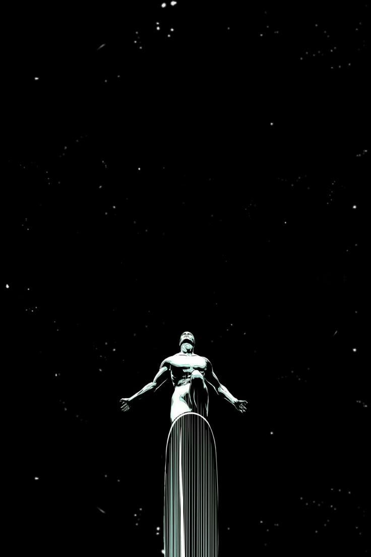 736x1104 Silver Surfer Wallpaper