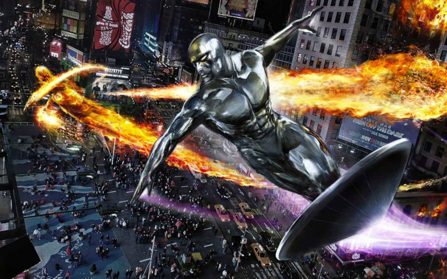 1440x900 Silver Surfer Best HD Wallpaper 38037
