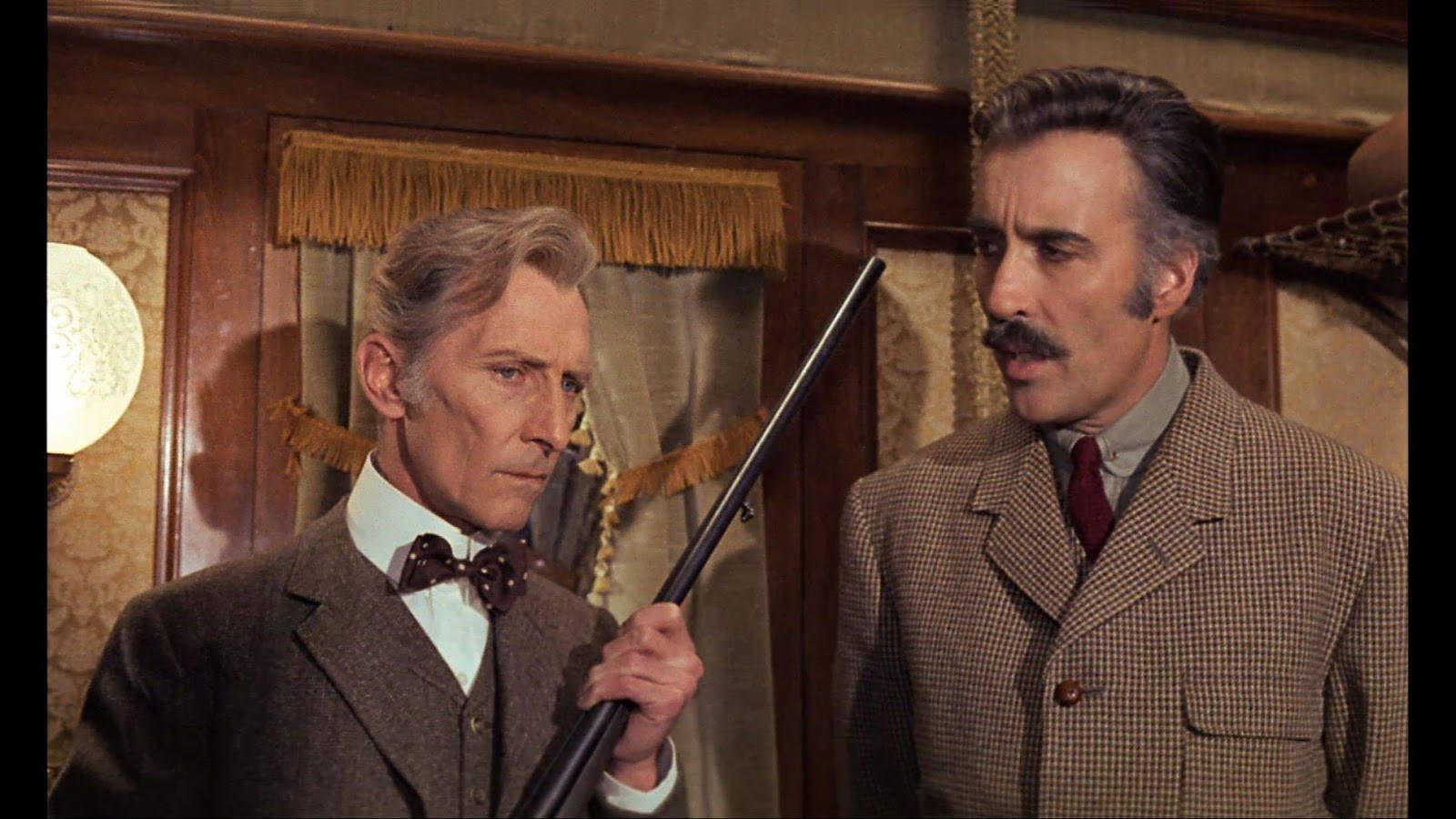 1600x900 Download Peter Cushing Christopher Lee Horror Express Wallpaper