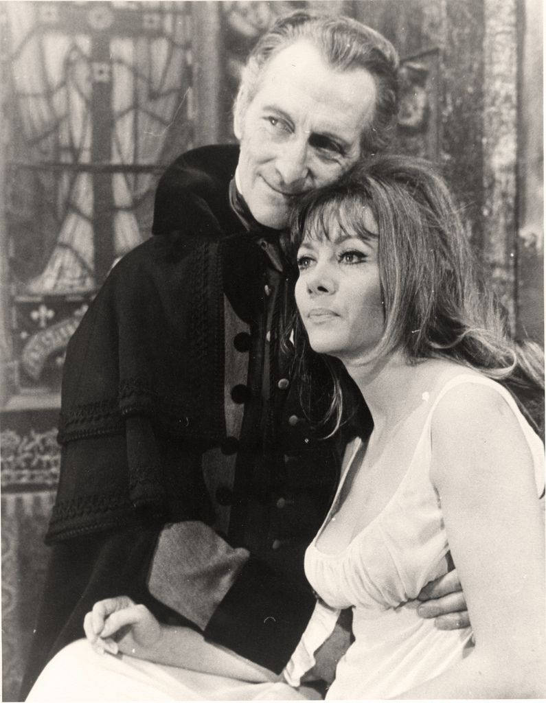 795x1024 Download Peter Cushing Ingrid Pitt The Vampire Lovers Wallpaper