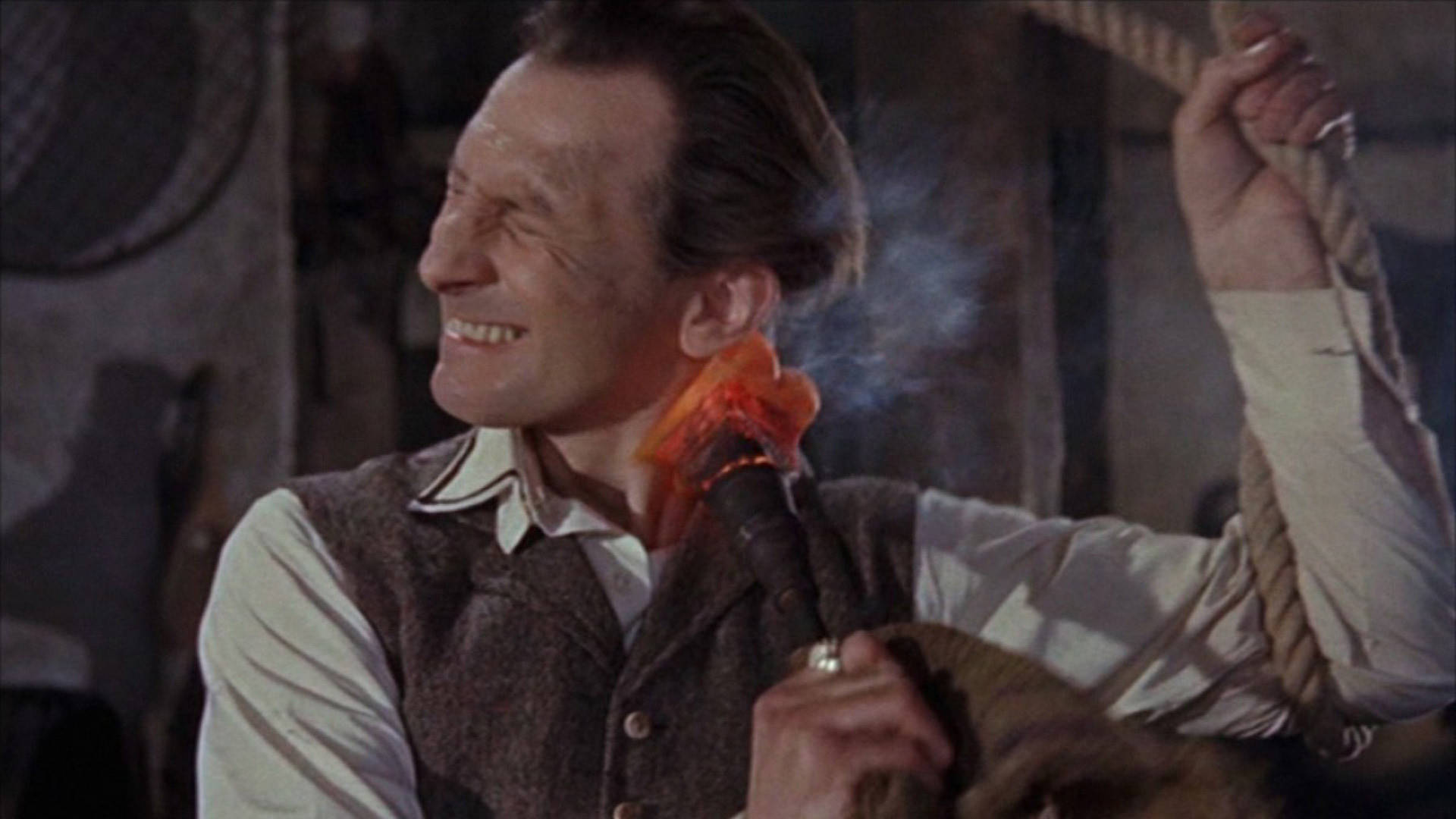 1920x1080 Download Legendary Actor Peter Cushing in 'The Brides of Dracula' Film Wallpaper