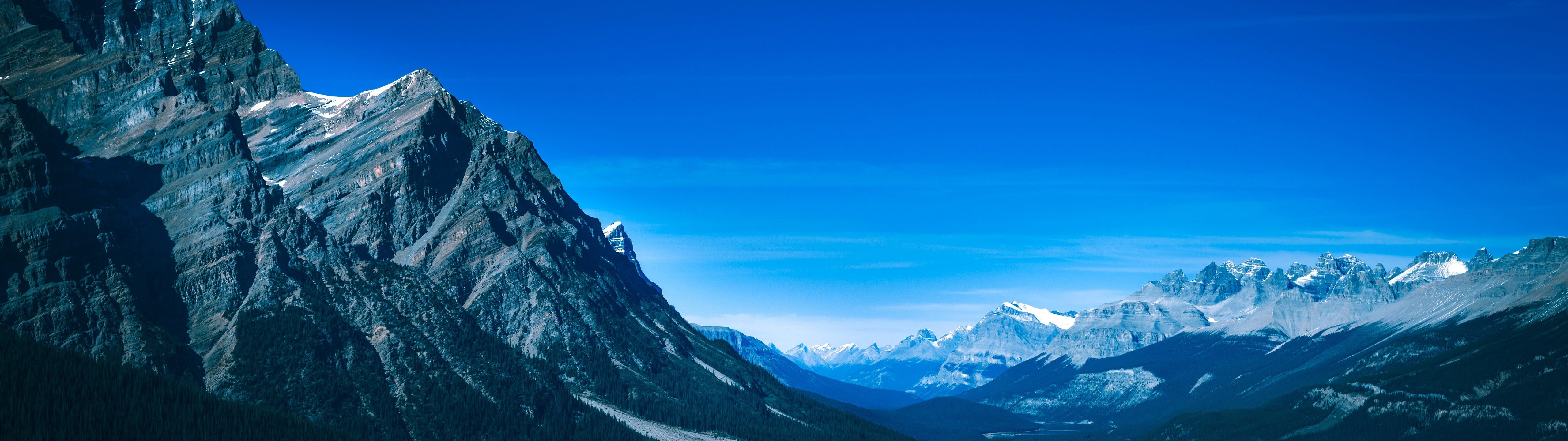 5120x1440 Mountain Lake Nature Landscape Scenery 8K 4K Wallpaper HD