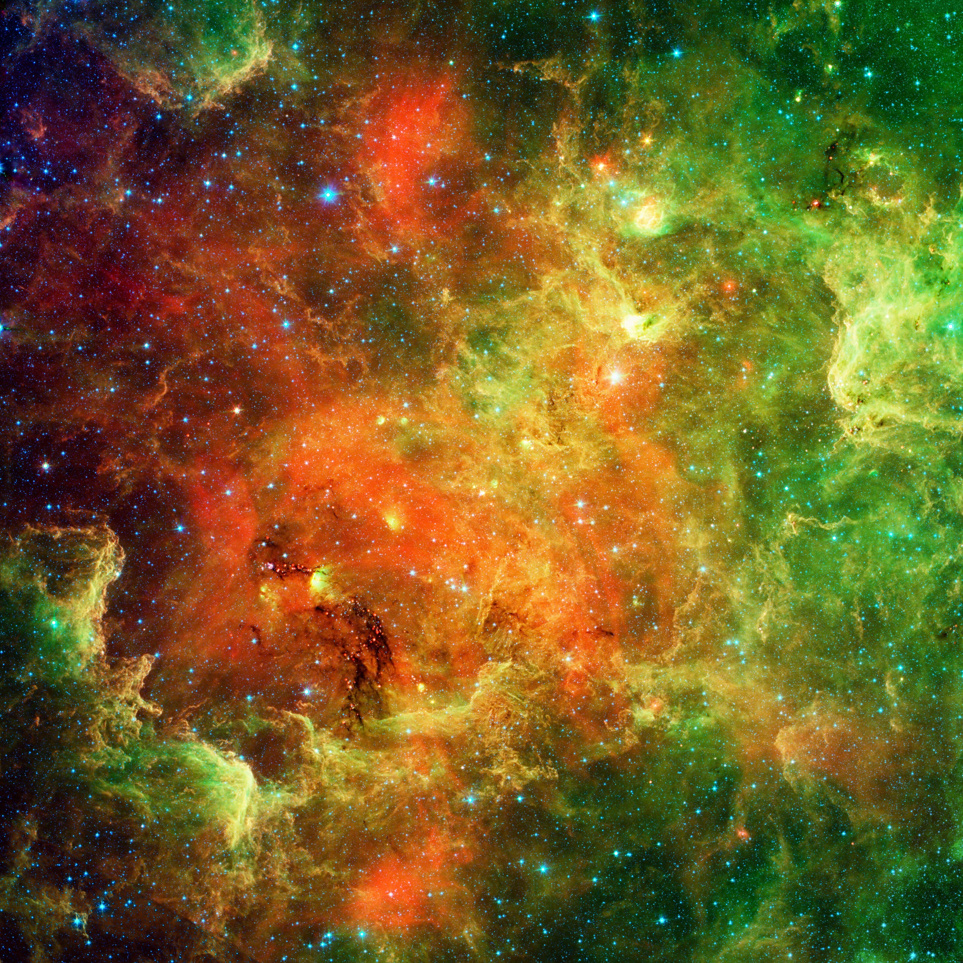 3200x3200 North American Nebula Wall Mural