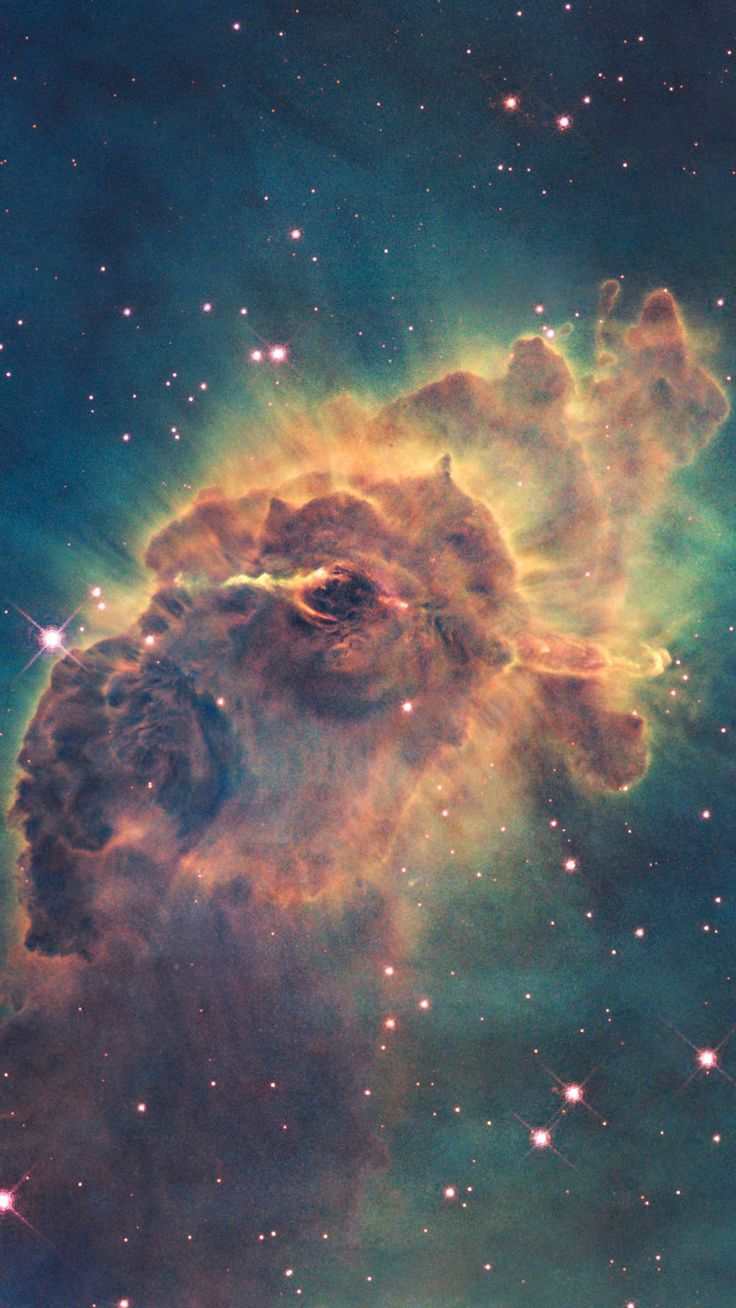 736x1308 Carina Nebula Wallpaper