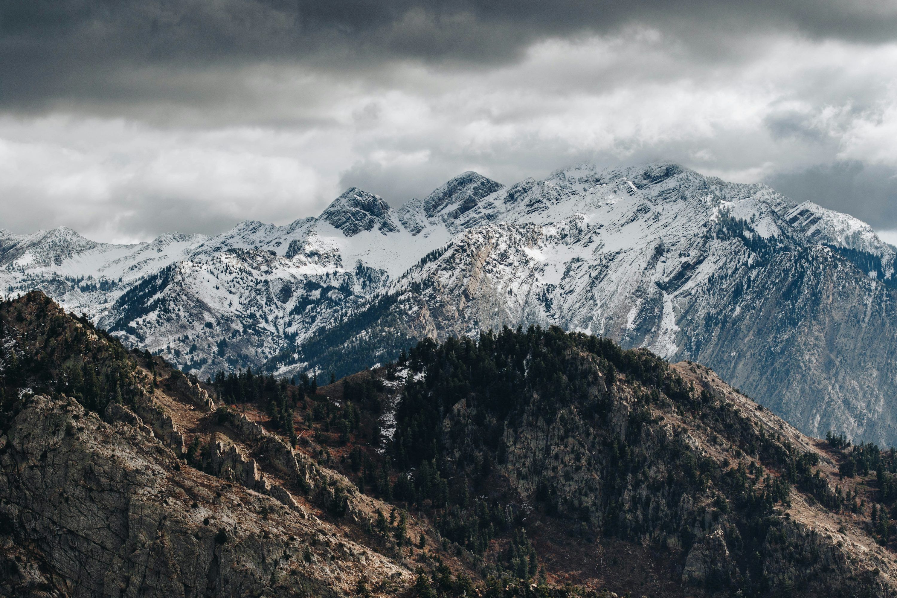 3000x2000 Wasatch Mountains Picture. Download Free Image