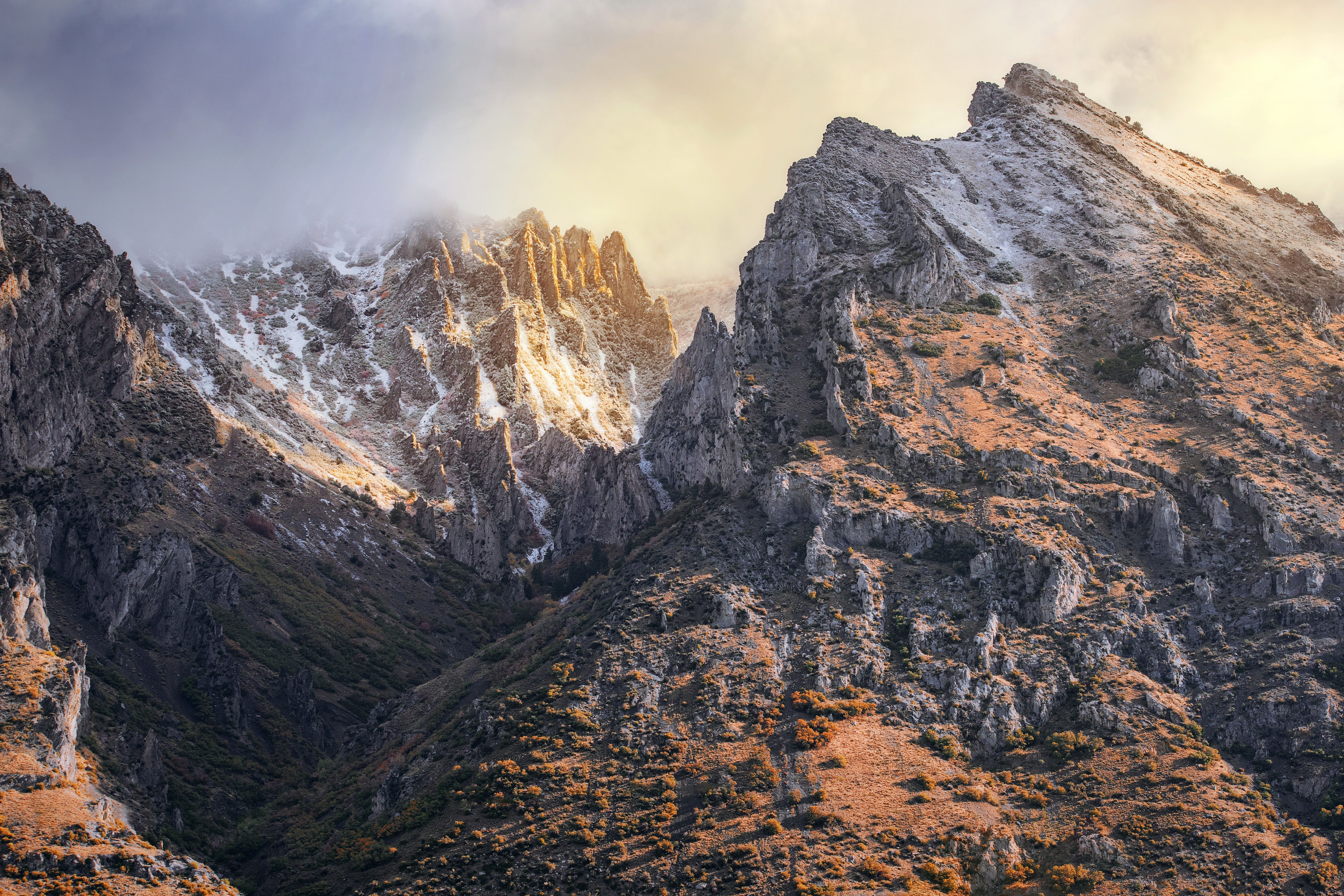 5568x3712 Wallpaper USA, Utah, Wasatch Mountains for mobile and desktop, section пейзажи, resolution 5568x3712