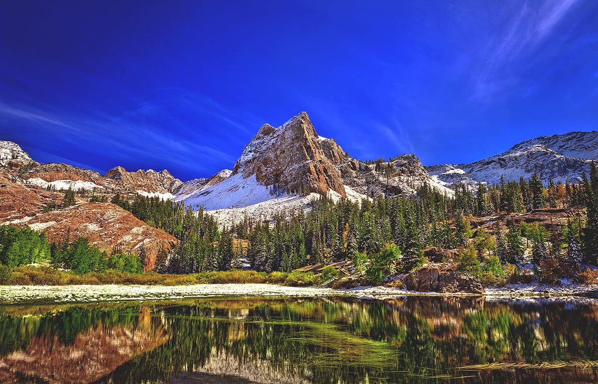 1201x771 Wasatch Range: Peaks, Trails & 3D Map