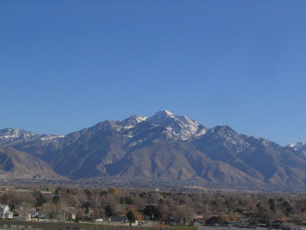 1024x768 Wasatch Front, Interstate Salt Lake City, Utah