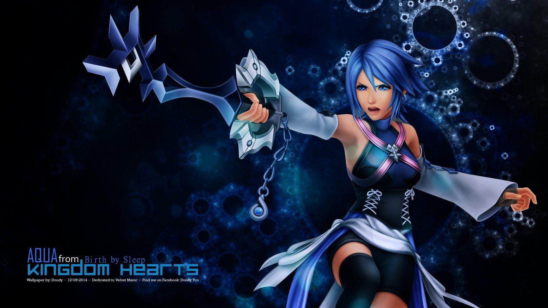 Aqua Kingdom Hearts Wallpapers Top Free Aqua Kingdom Hearts Backgrounds Wallpaperaccess