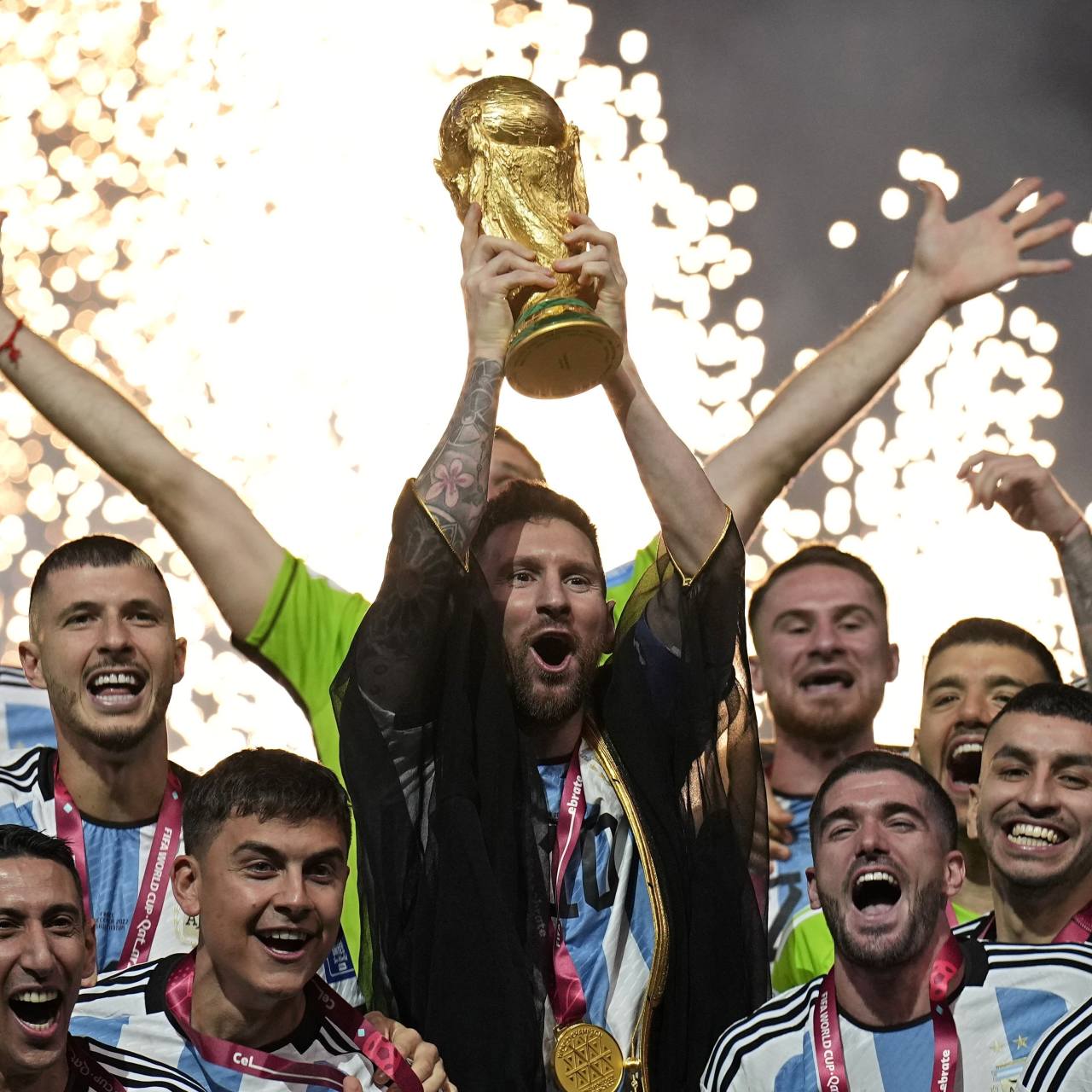 1280x1280 Messi's Argentina Beats France to Win the World Cup