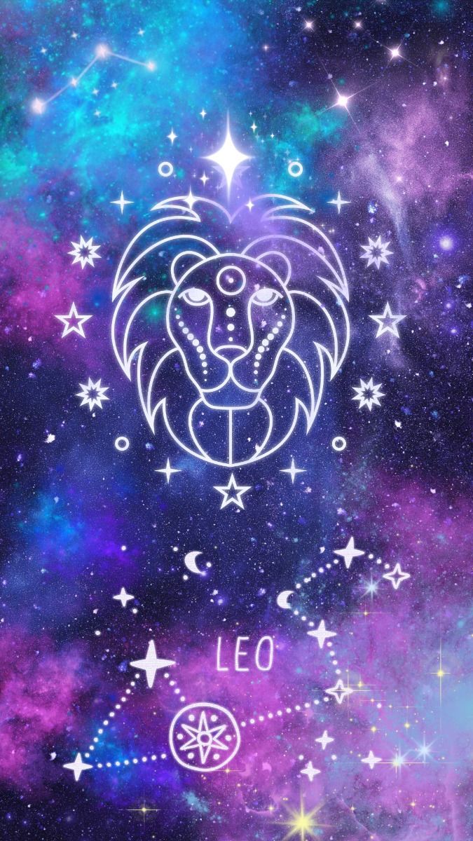 675x1200 Leo sign wallpaper 4k