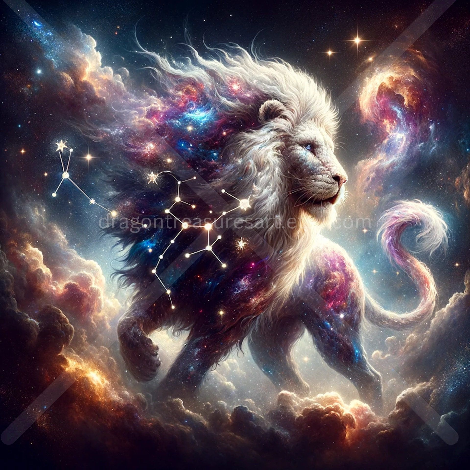1920x1920 Leo Download: Digital Art, Instant Downloadable Wallpaper, Downloadable Fantasy Art, Digital Poster, Zodiac Sign, Mythology, Astrology