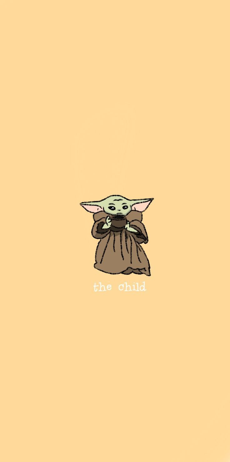 736x1477 Baby yoda wallpaper
