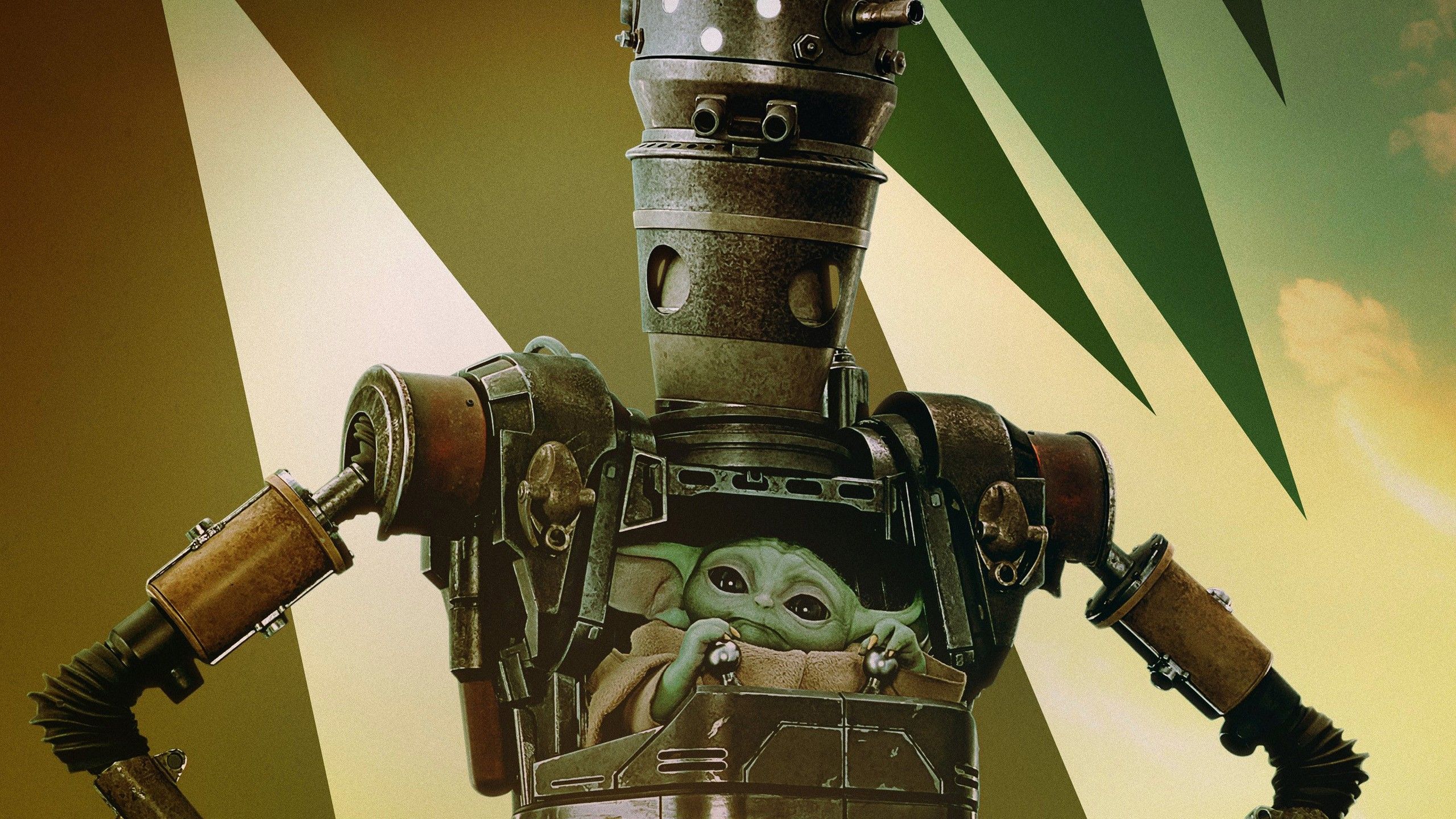 2560x1440 Baby Yoda Grogu HD The Mandalorian Wallpaper