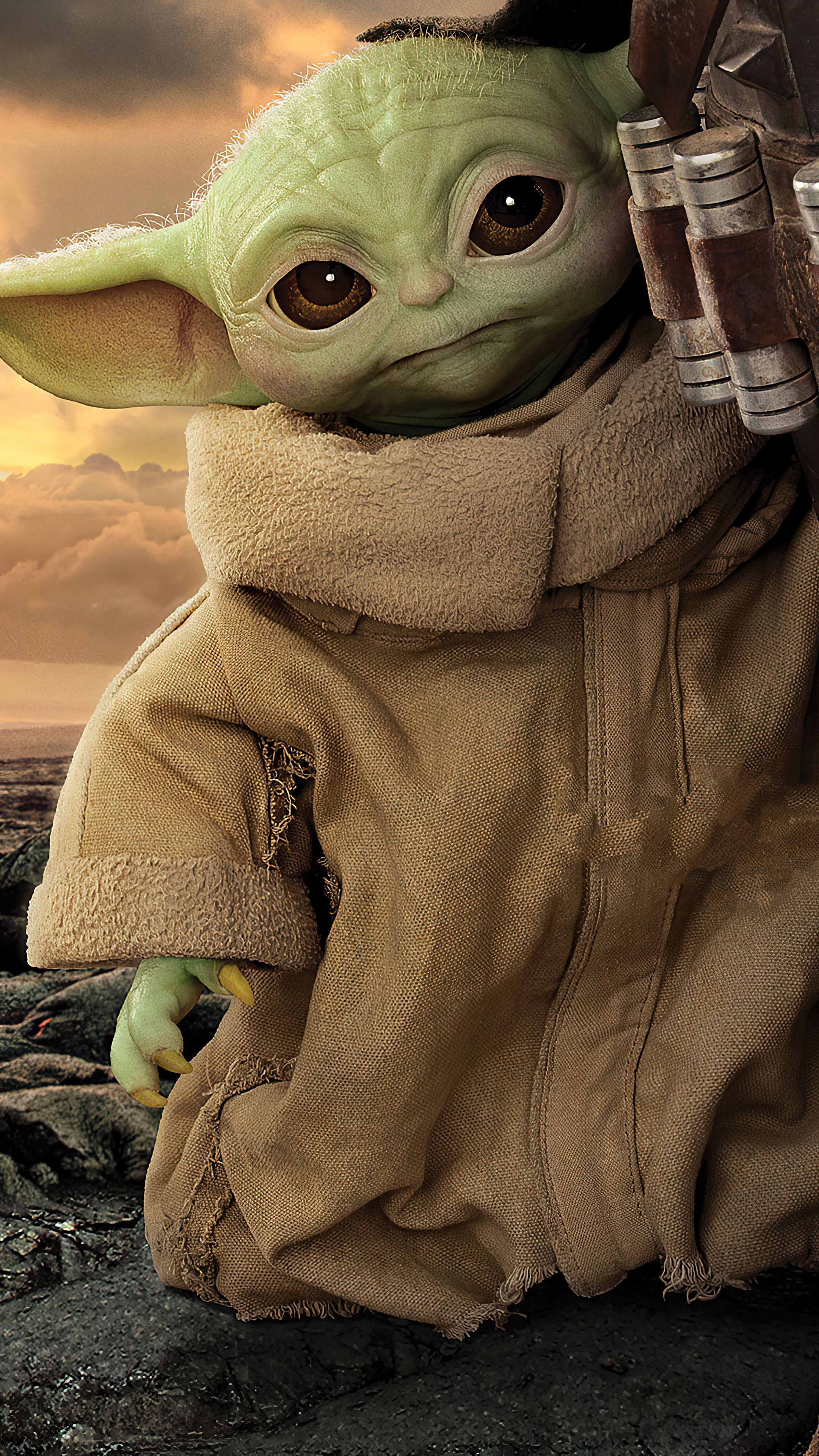 2160x3840 Baby Yoda Wallpaper