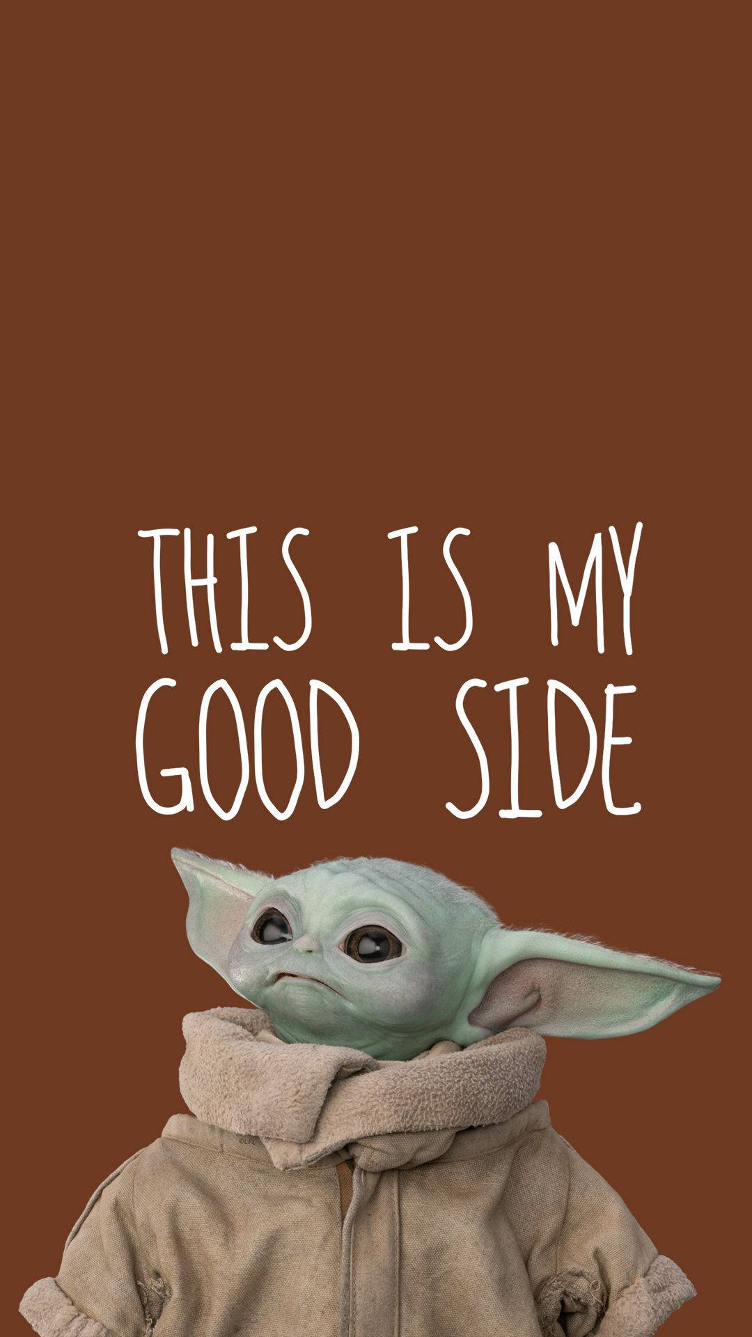 1080x1920 Download free Quote And Baby Yoda Wallpaper