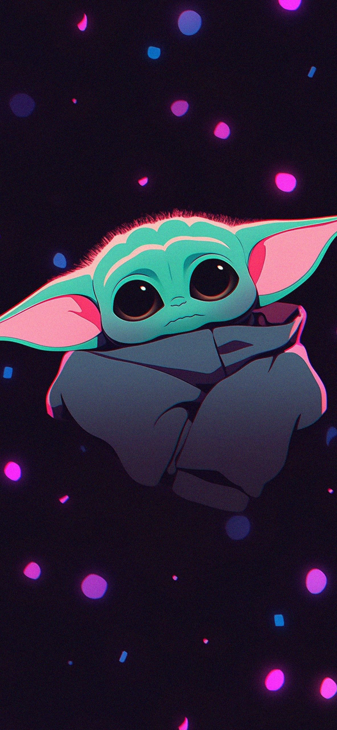 1183x2560 Sad Baby Yoda Star Wars Wallpaper Wallpaper for iPhone