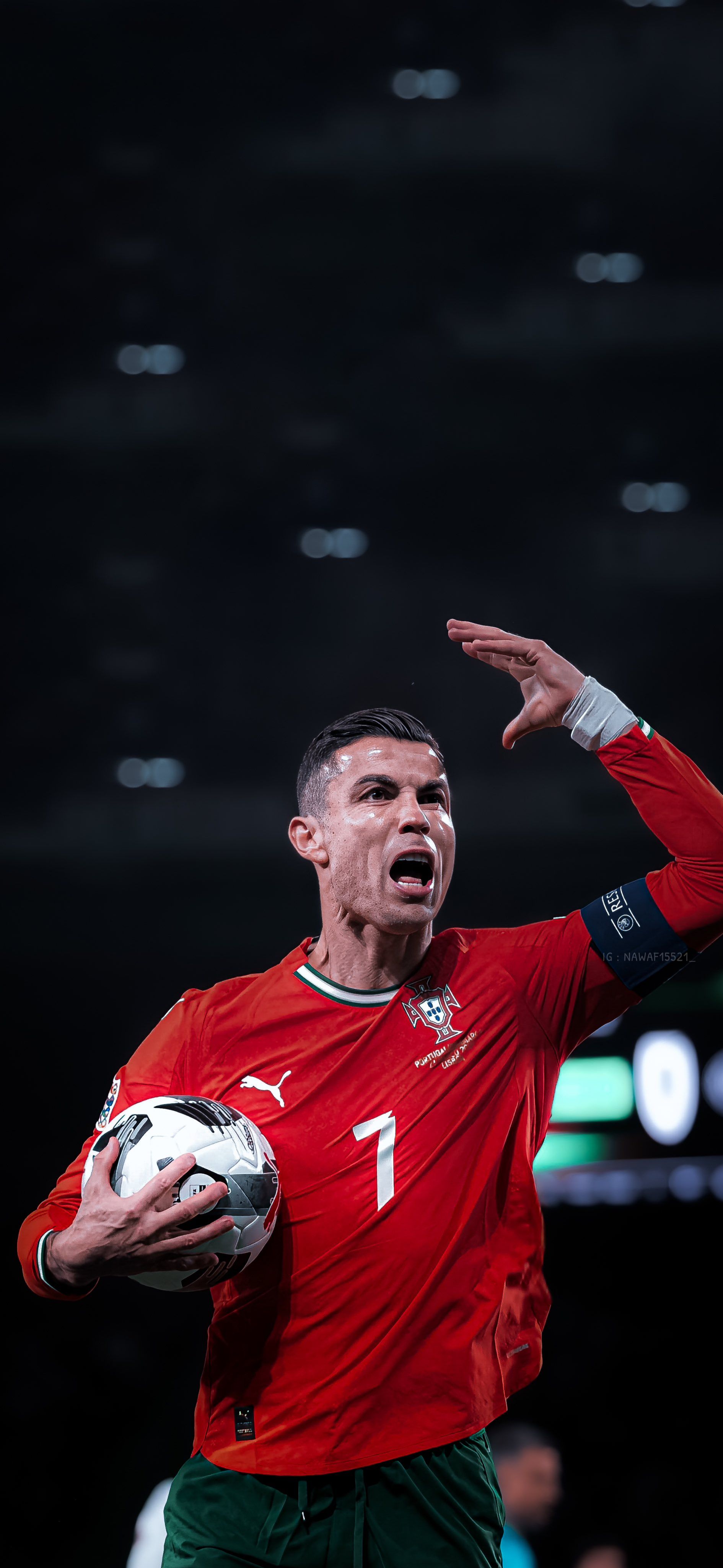 1890x4096 Cristiano Ronaldo 2025 Wallpaper
