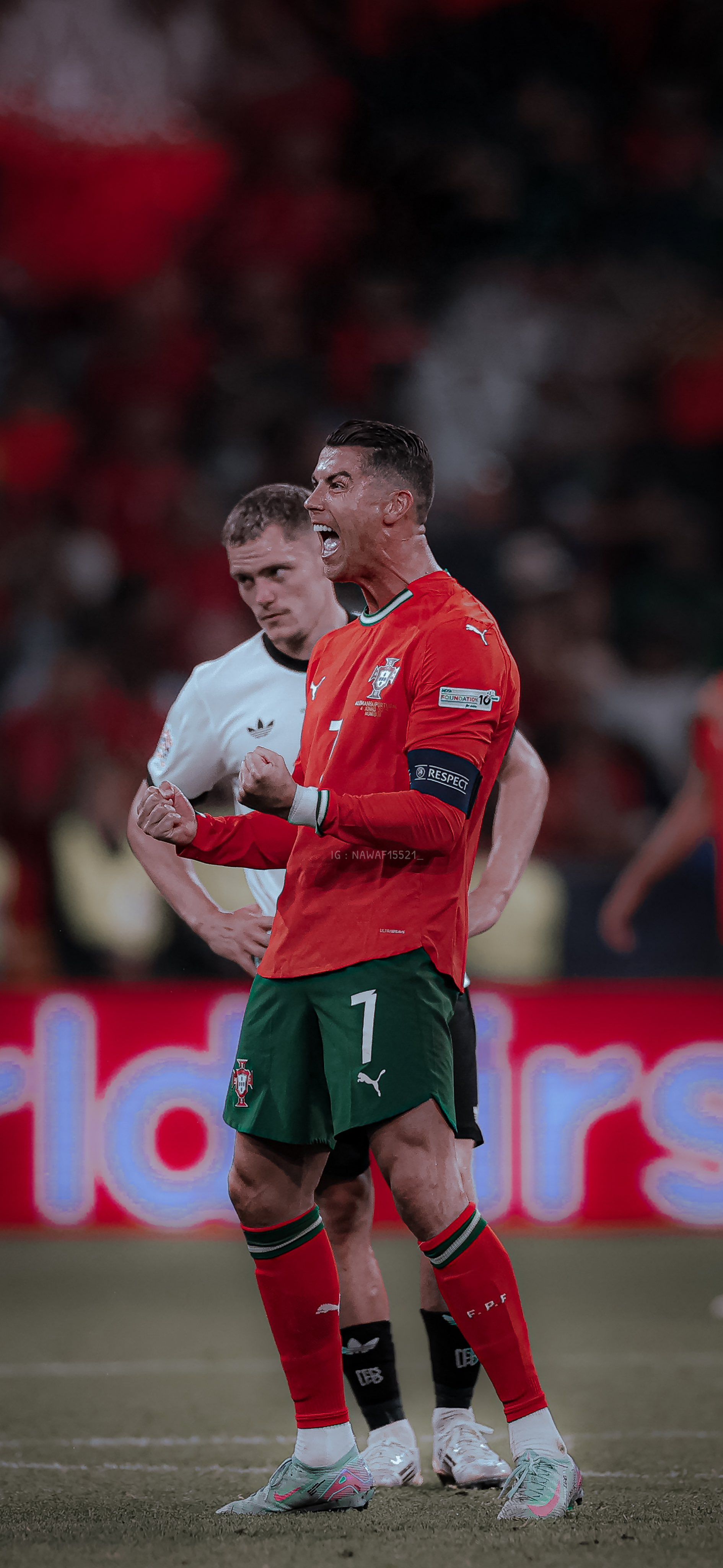 1890x4096 Cristiano Ronaldo 2025 Portugal Wallpaper