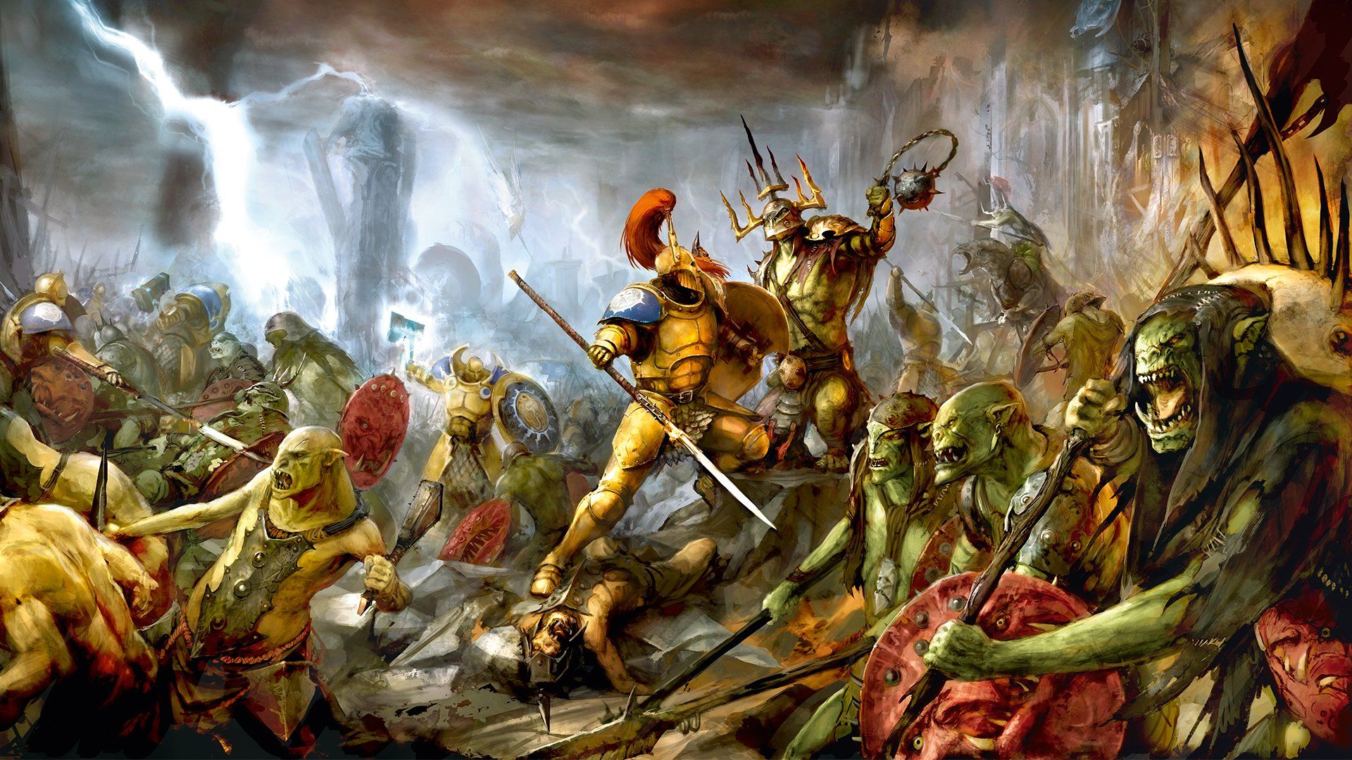1920x1080 Warhammer 000 and Warhammer Age of Sigmar wallpaper