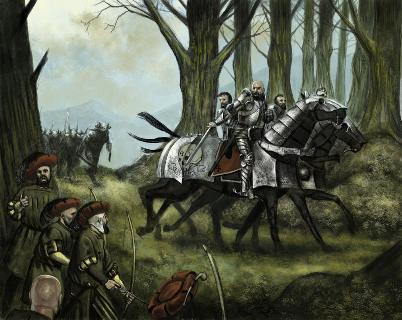 1400x1114 Warhammer Fantasy: Geography Part 1 (the Old World). Explaining the Old World