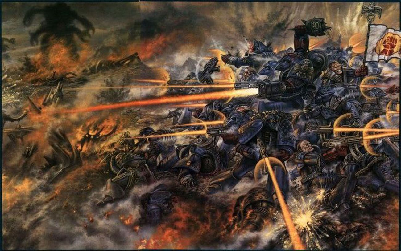 1300x815 New and old Warhammer 40K arts