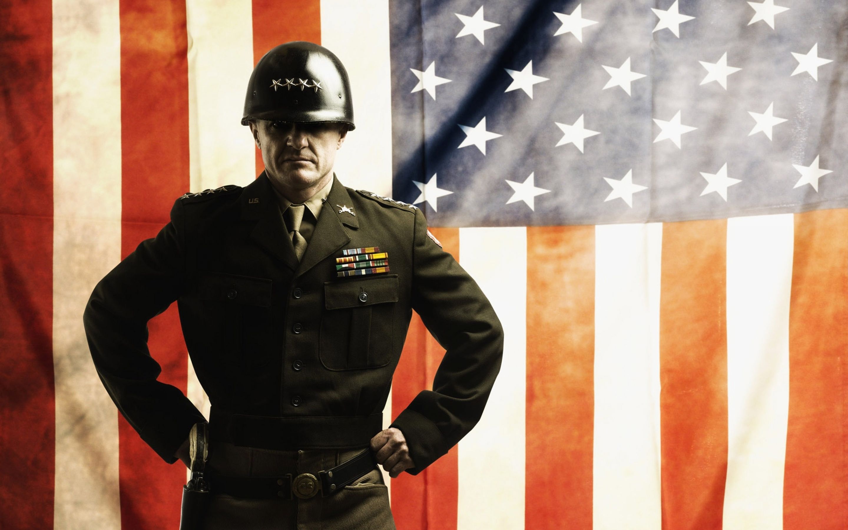 2880x1800 George Patton Wallpaper