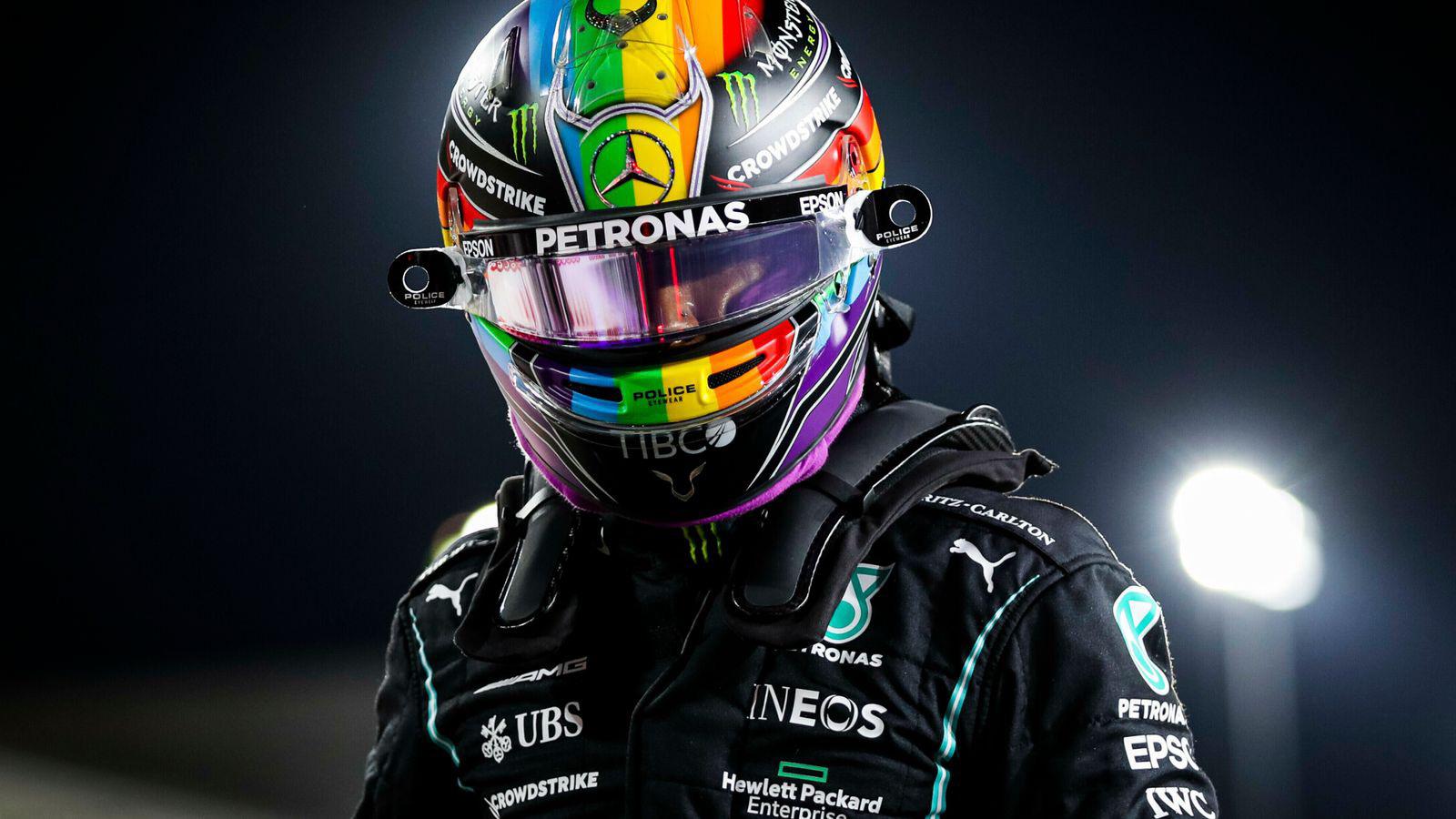 1600x900 Favourite Lewis Hamilton helmet thread. Mine will always be this one because of the places he wore it in and what it represents
