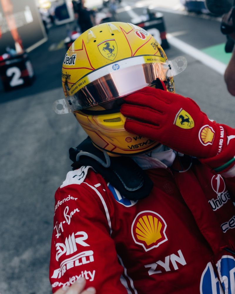 800x1000 Dreams come true! Lewis Hamilton secured his first Grand Prix victory with Scuderia Ferrari HP, and we are proud to be their partners in this unforgettable moment. Bell Racing Helmets