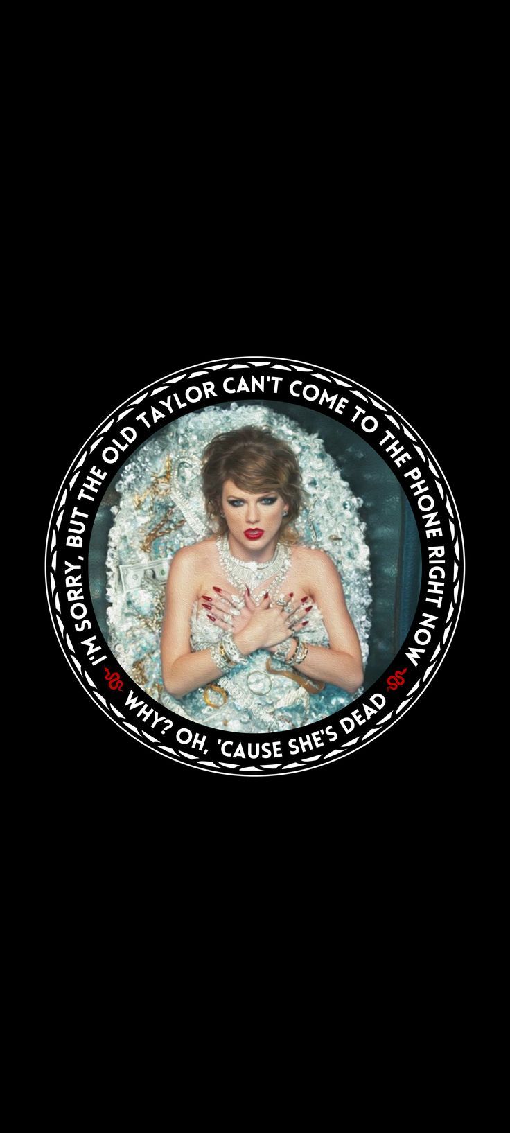 736x1635 Look What You Made Me Do Taylor Swift Reputation Wallpaper