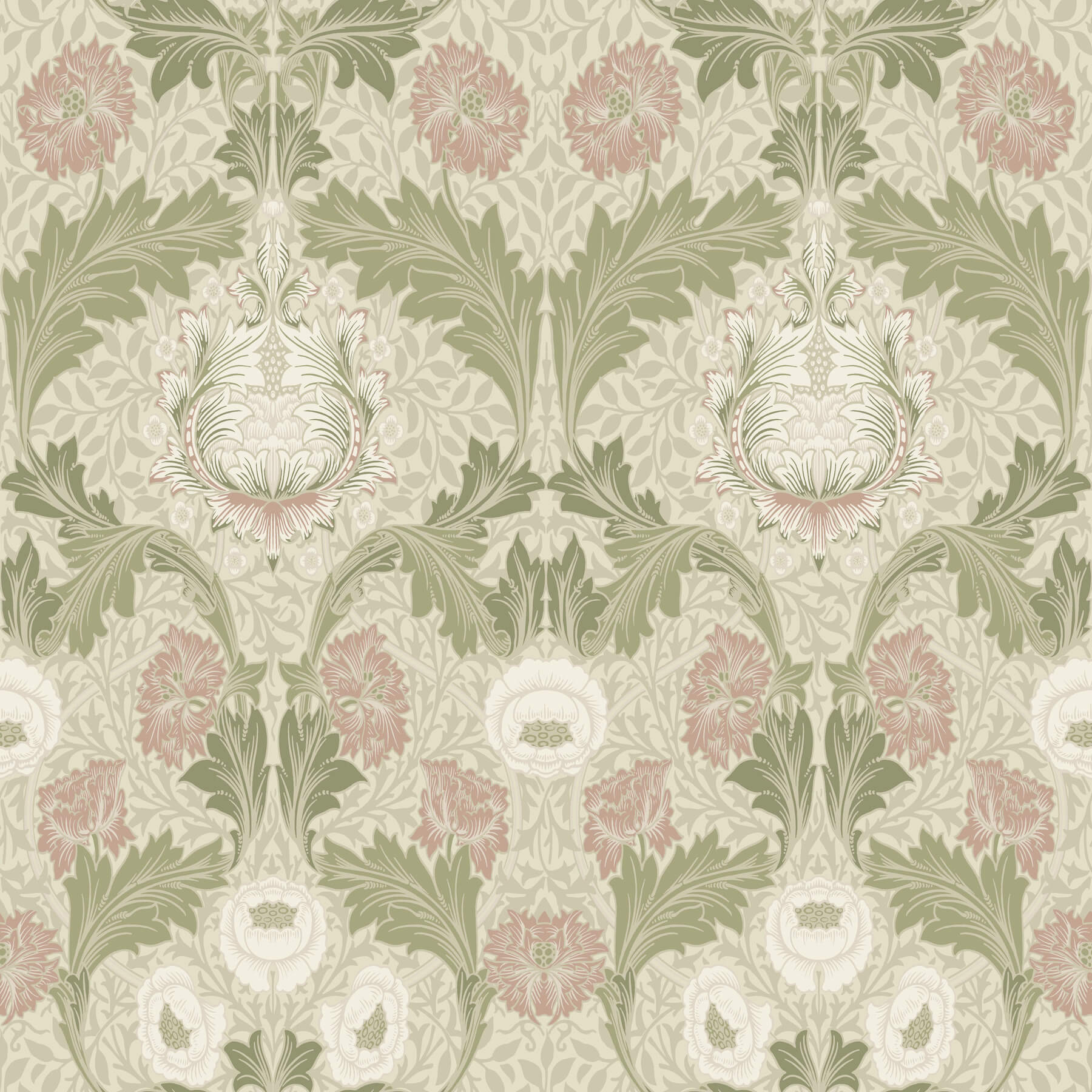 1800x1800 A Street Prints 4171 82057 Myrtle Mauve Floral Ogee Wallpaper
