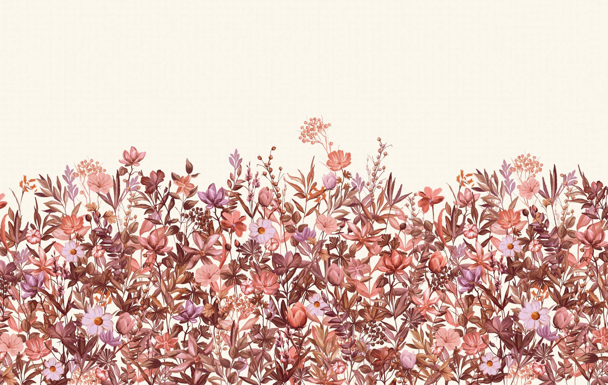 2052x1300 Brush flower wallpaper