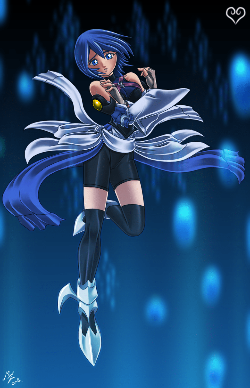 1030x1600 Aqua: Kingdom Hearts by Sleep by mauroz. Kingdom Hearts