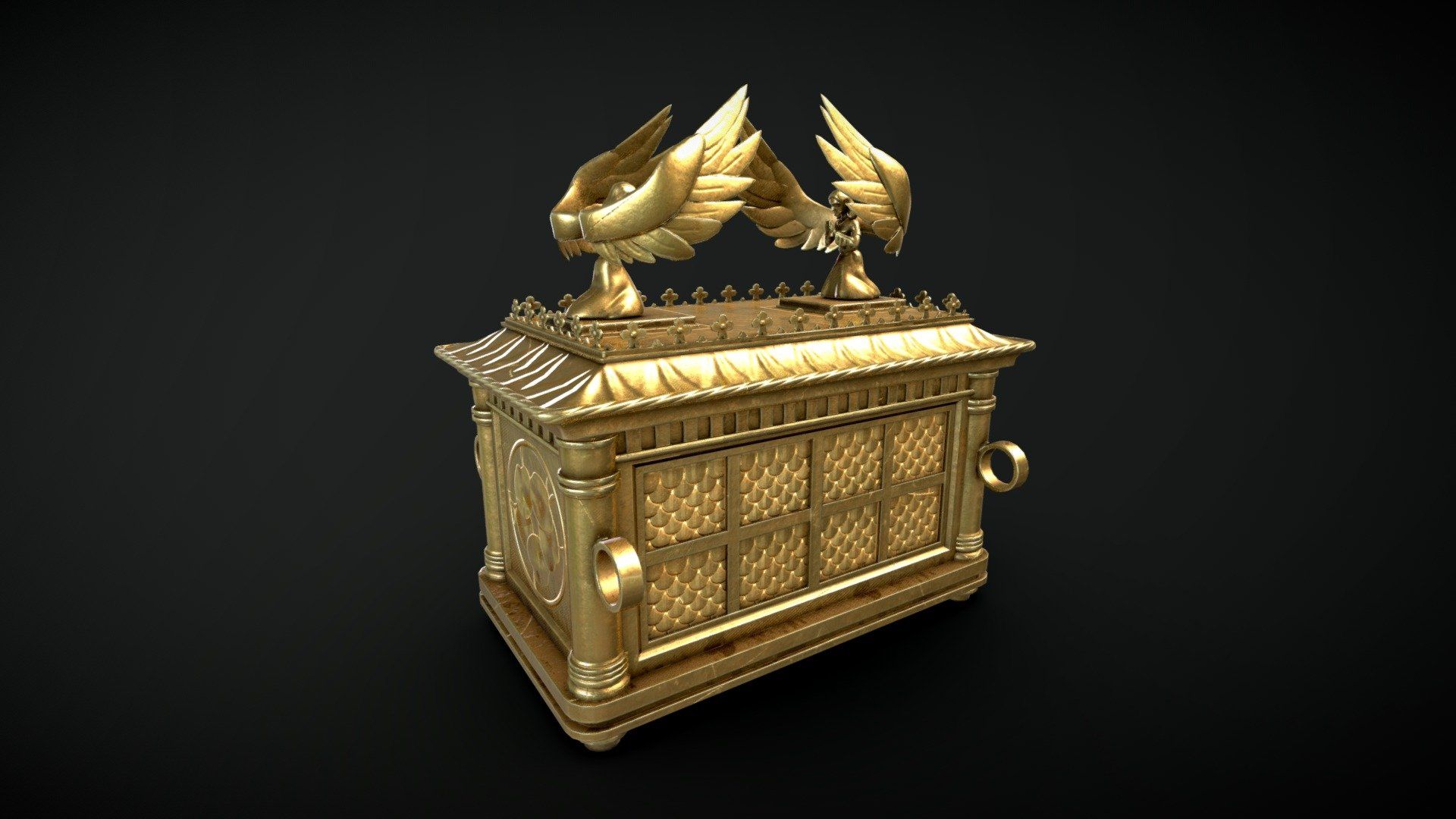 1920x1080 Ark Of The Covenant model by BrendanStakenburg [57eaf1d]