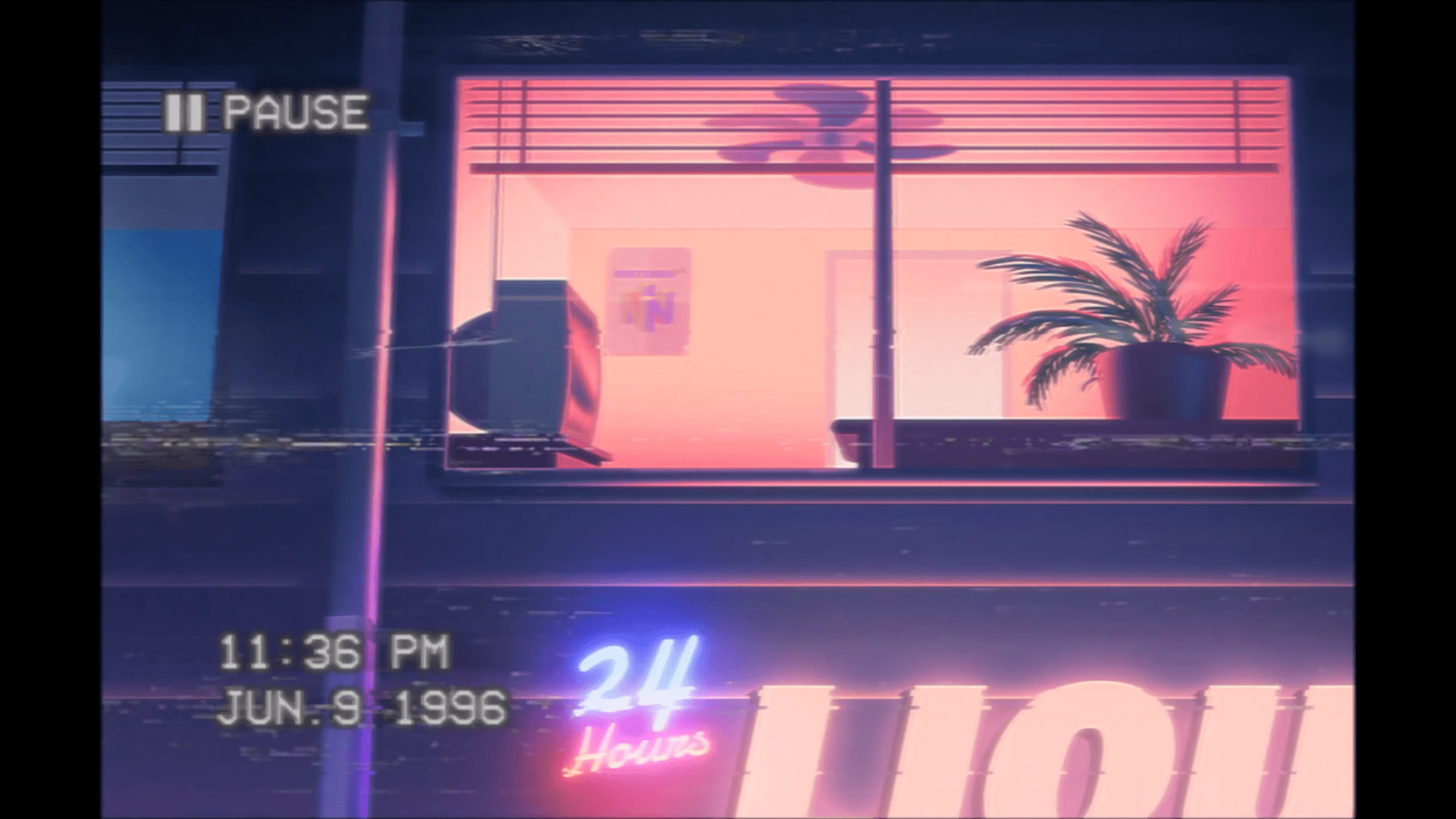 1920x1080 Vaporwave Vibes: A Lofi HD Wallpaper for Your Aestheticx1080