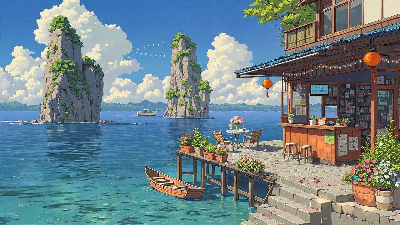 1280x720 Lofi Summer Vibes