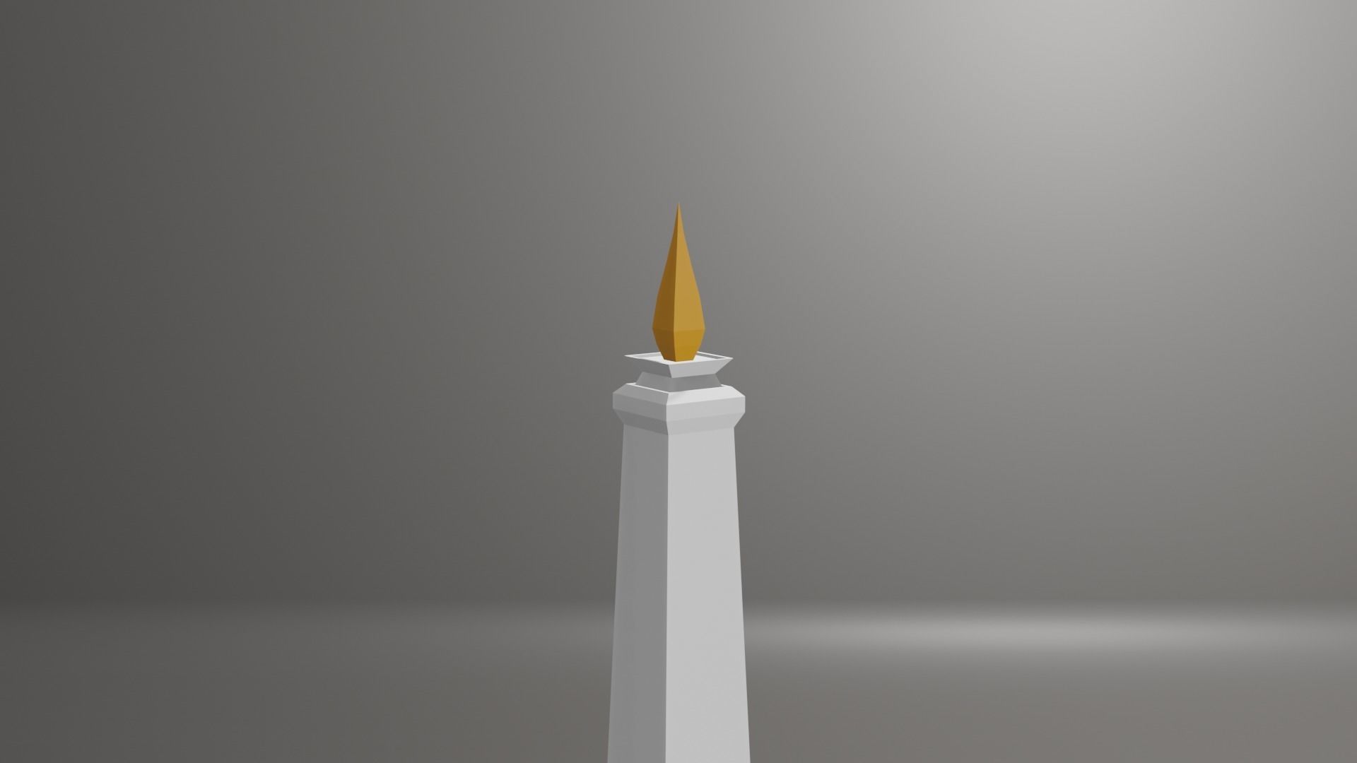 1920x1080 Monumen Nasional Indonesia Monas 3D model 3D printable