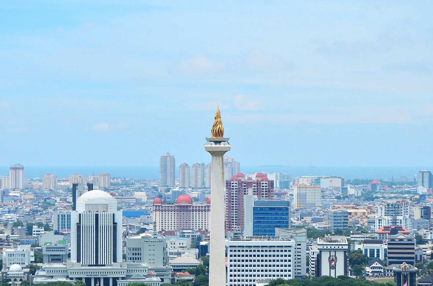 1417x939 Monumen Nasional (Monas) Di Jakarta Yang Hingga Saat Ini Masih Berstatus Sebagai Ibu Kota Negara Indonesia. Foto: Iqro Rinaldi