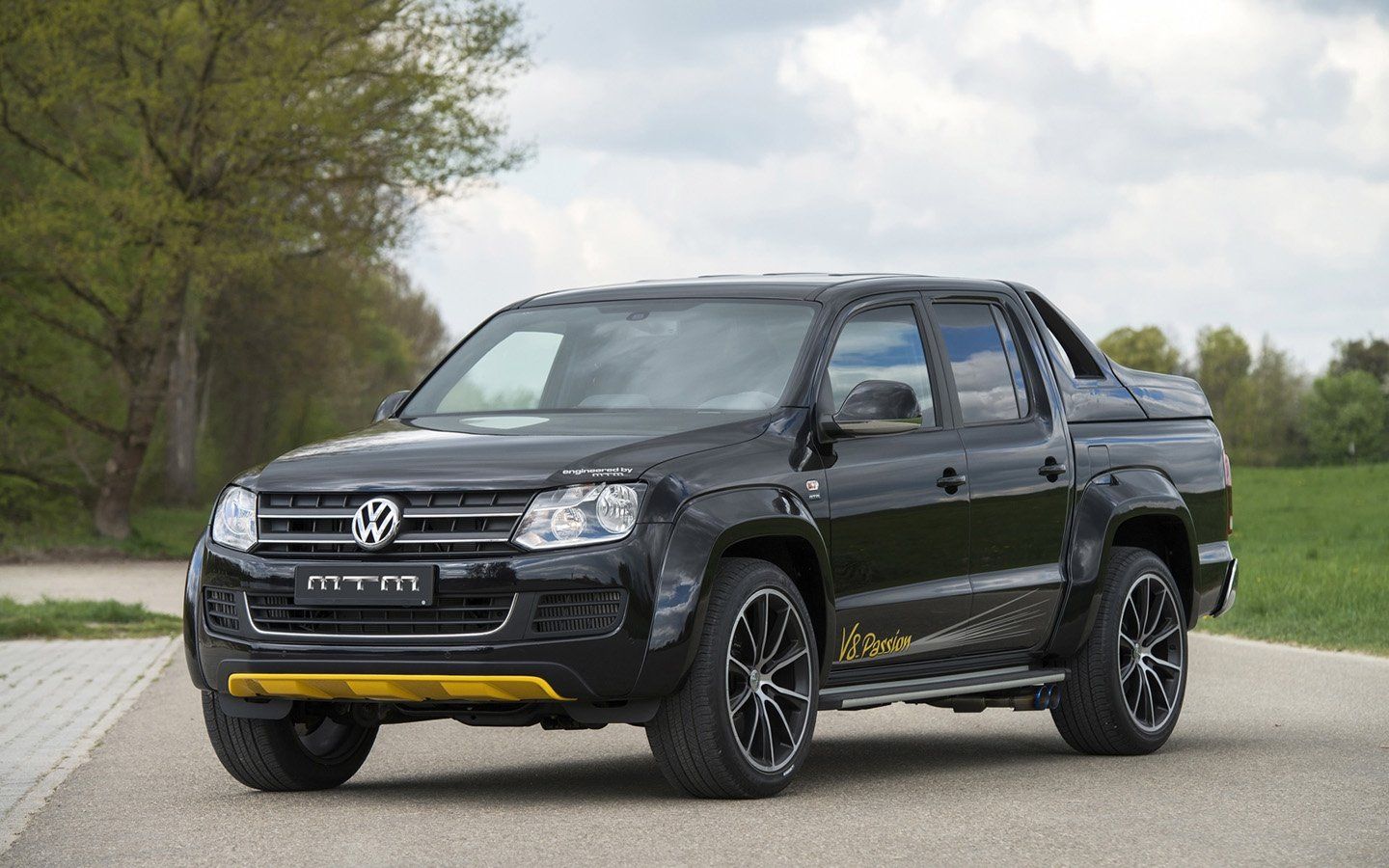 1440x900 Mtm, Volkswagen, Amarok, Tuning, Black, Pick, Up, Germany, Cars Wallpaper HD / Desktop and Mobile Background