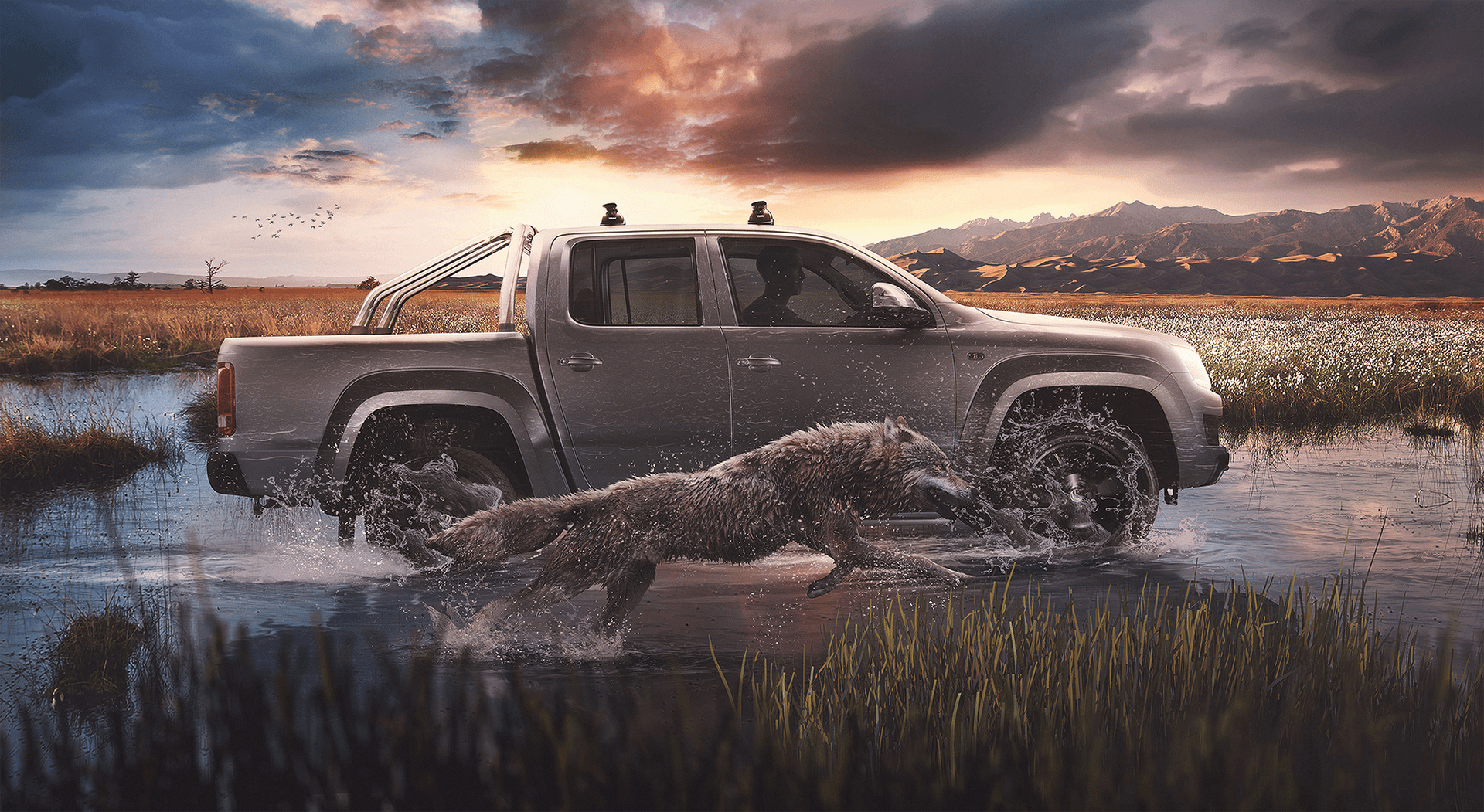 1920x1051 The Wolf & the Beast for Amarok (2). Image - Behance