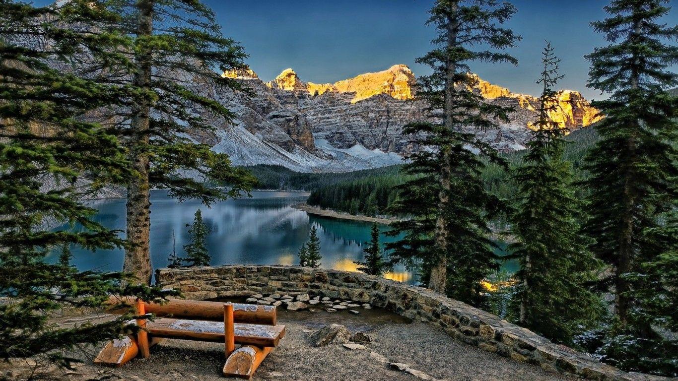 1366x768 North America Wallpaper