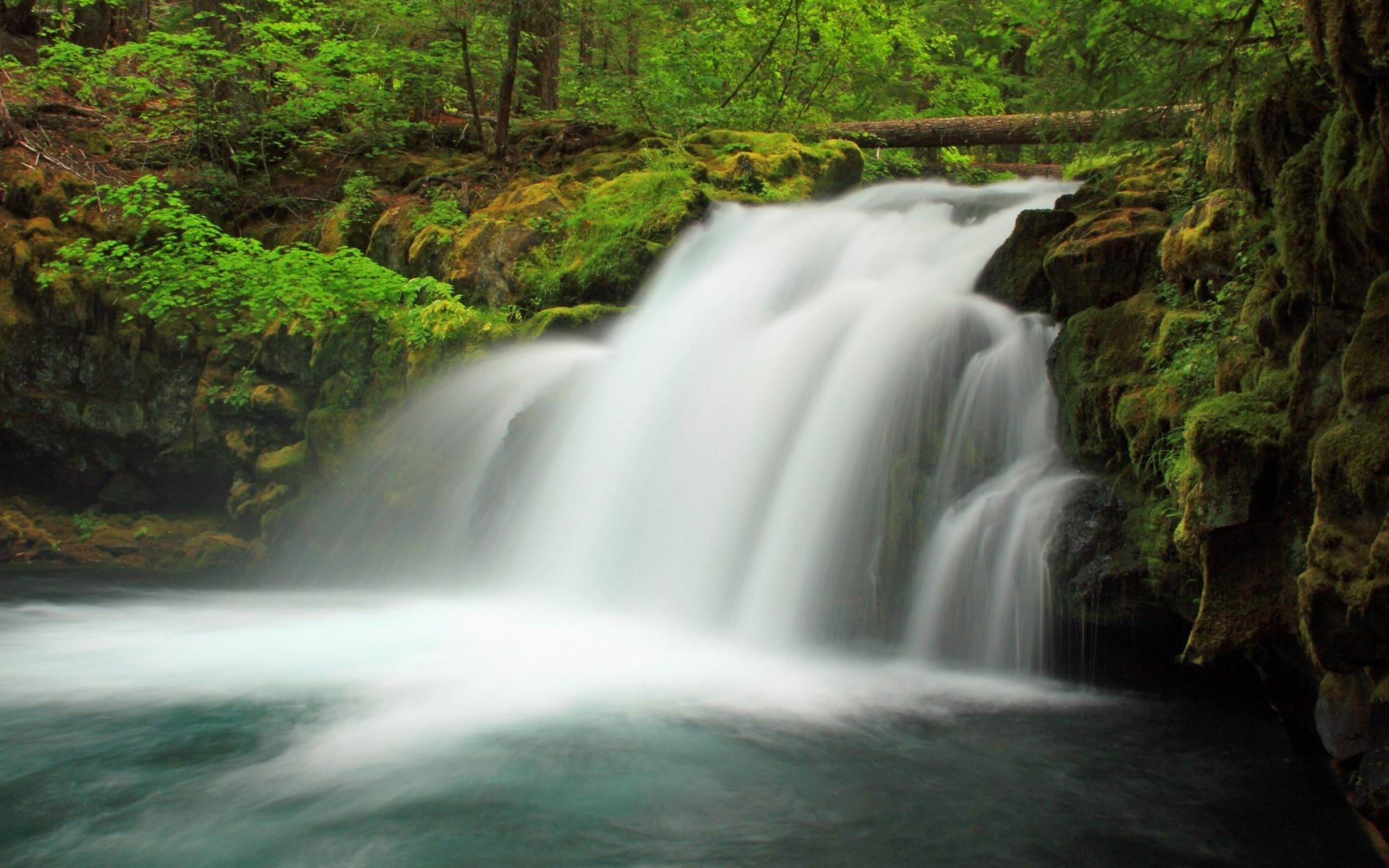 2560x1600 Waterfall United States Of America Nature Rivers Landscape Wallpaper