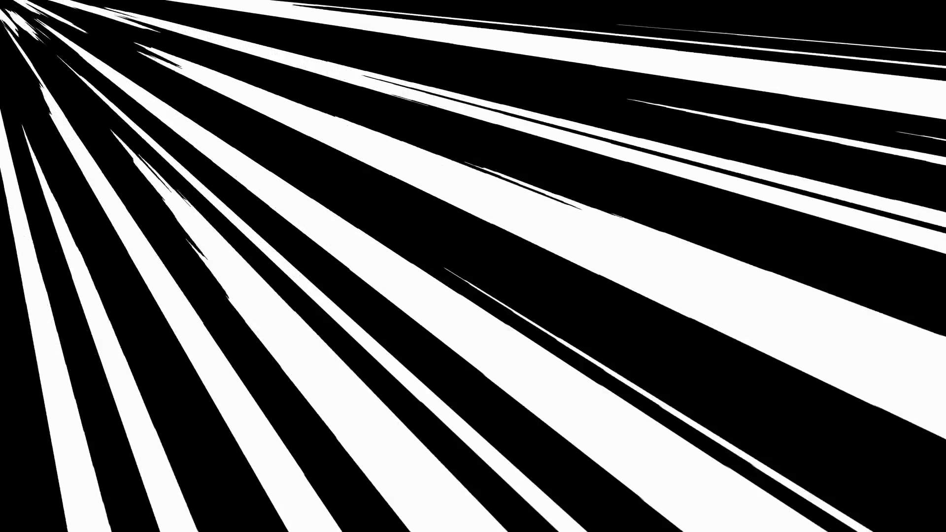 1920x1080 Anime speed line background animation. Comic Light Speed Lines Moving on black background. Full HD. 4K