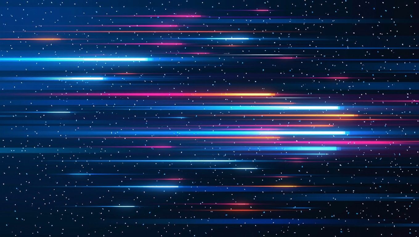 1360x768 Free Neon Speed Lines Image, Neon, Motion
