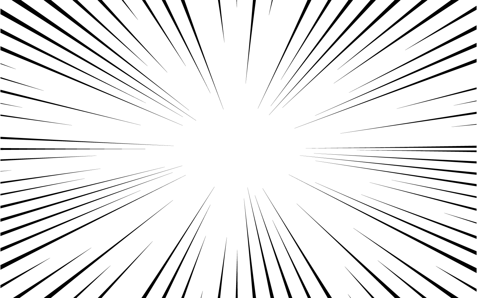 1600x1000 Speed line effect background illustration design template