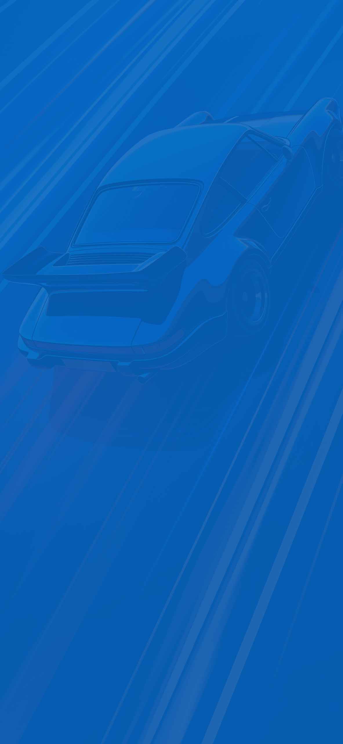 1183x2560 Porsche Retro Speed Lines Wallpaper Wallpaper HD