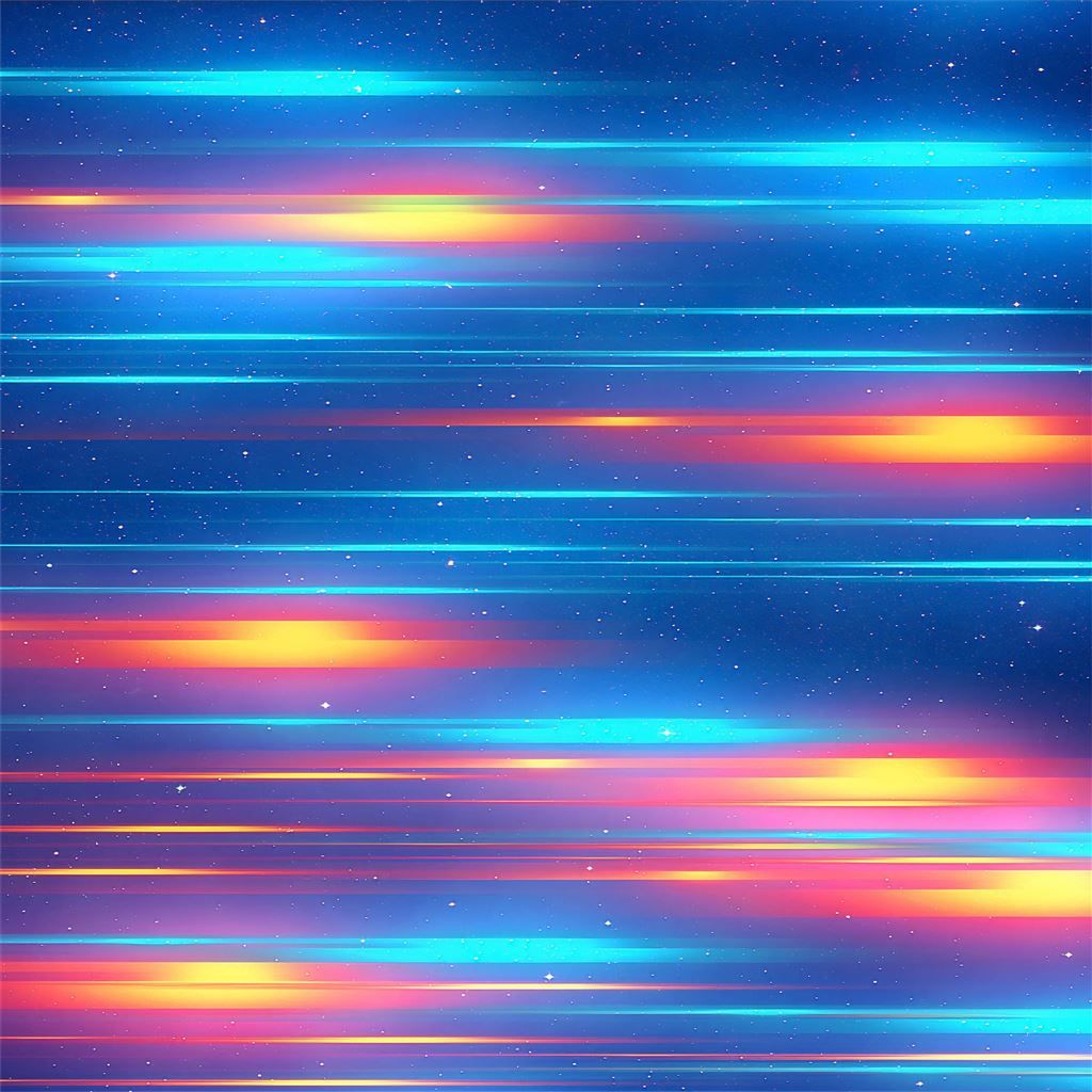 1024x1024 light speed abstract 4k iPad Wallpaper Free Download