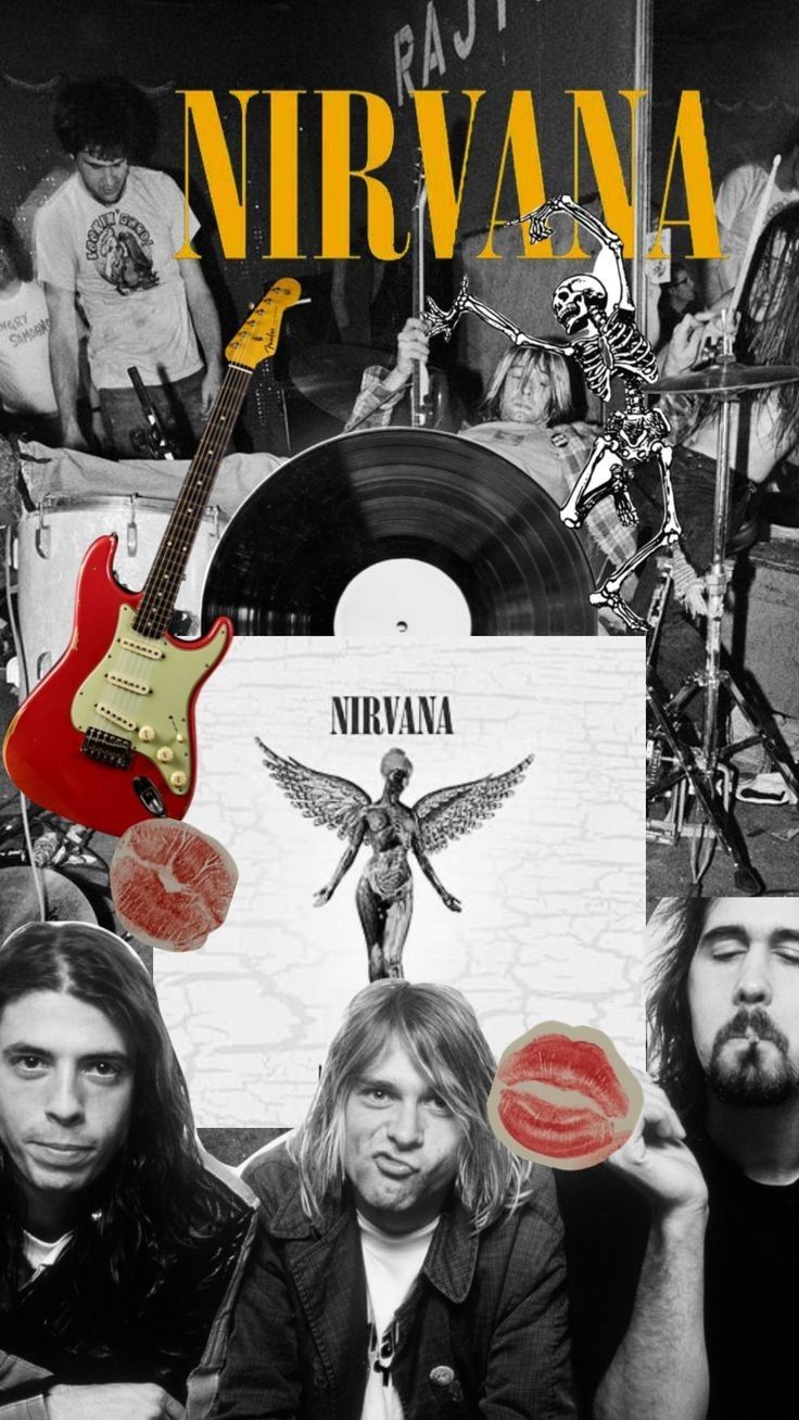 736x1308 Nirvana wallpaper